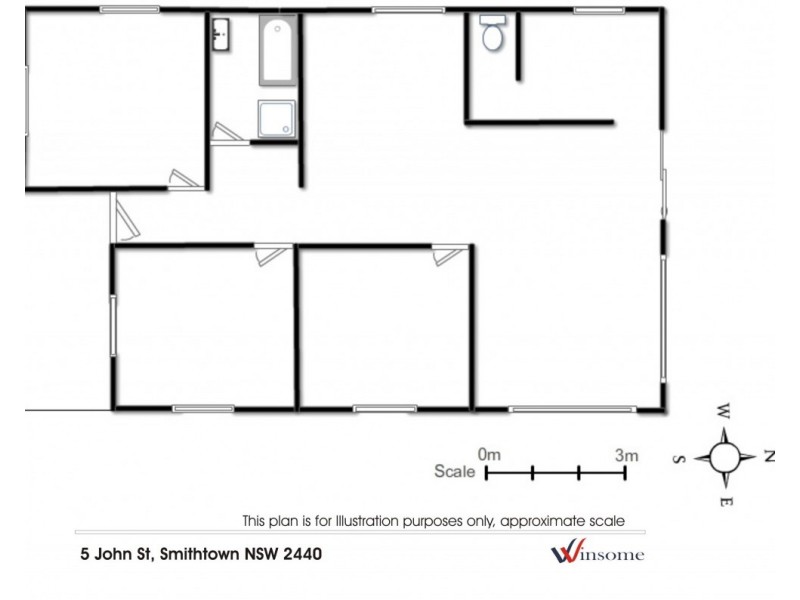 5 John Street, Smithtown NSW 2440 Floorplan