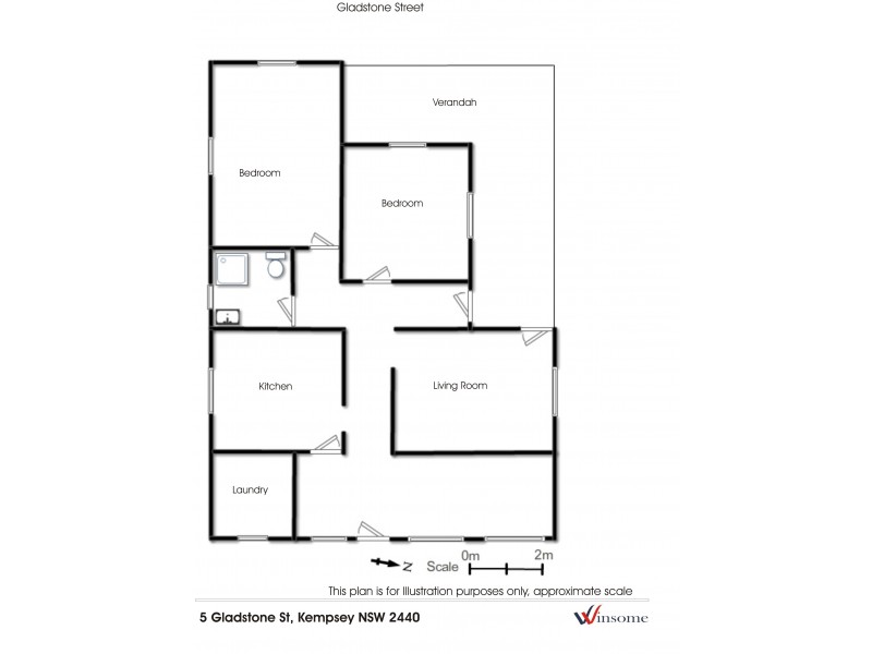5 Gladstone St, Kempsey NSW 2440 Floorplan