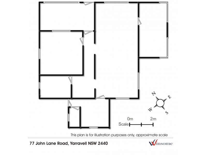 77 John Lane, Yarravel NSW 2440 Floorplan