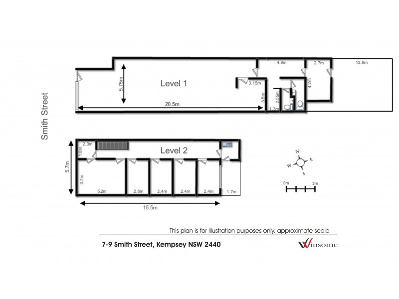 7-9 Smith Street, Kempsey NSW 2440 Floorplan