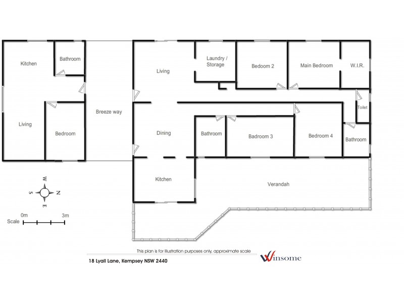 18 Lyall Lane, South Kempsey NSW 2440 Floorplan