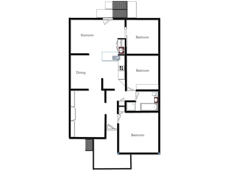 61 Lord Street, East Kempsey NSW 2440 Floorplan