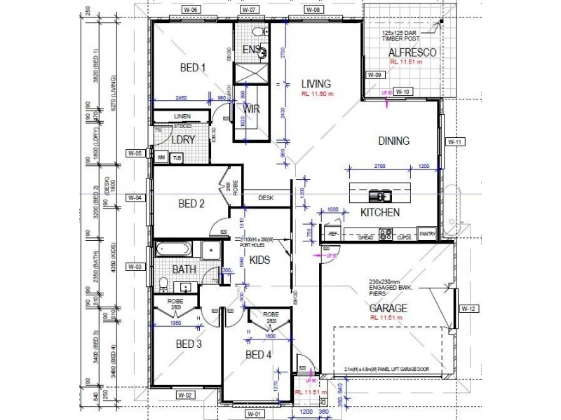 7 Prior Circuit, West Kempsey NSW 2440 Floorplan