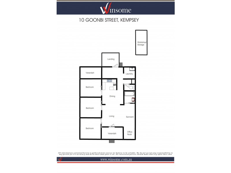 10 Goonbi Street, Kempsey NSW 2440 Floorplan
