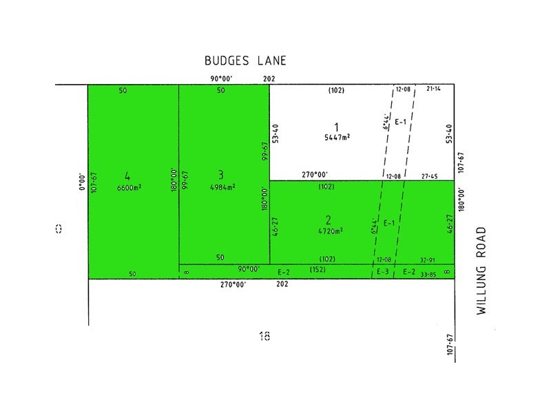 Lots 2,3&4 (RRN) 112 WILLUNG ROAD, Rosedale VIC 3847