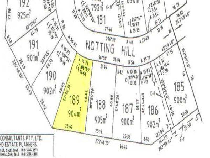 Lot 189 Nottinghill, Traralgon VIC 3844