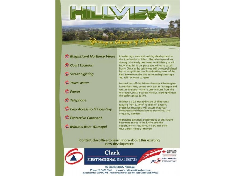 Hillview Close, Nilma VIC 3821