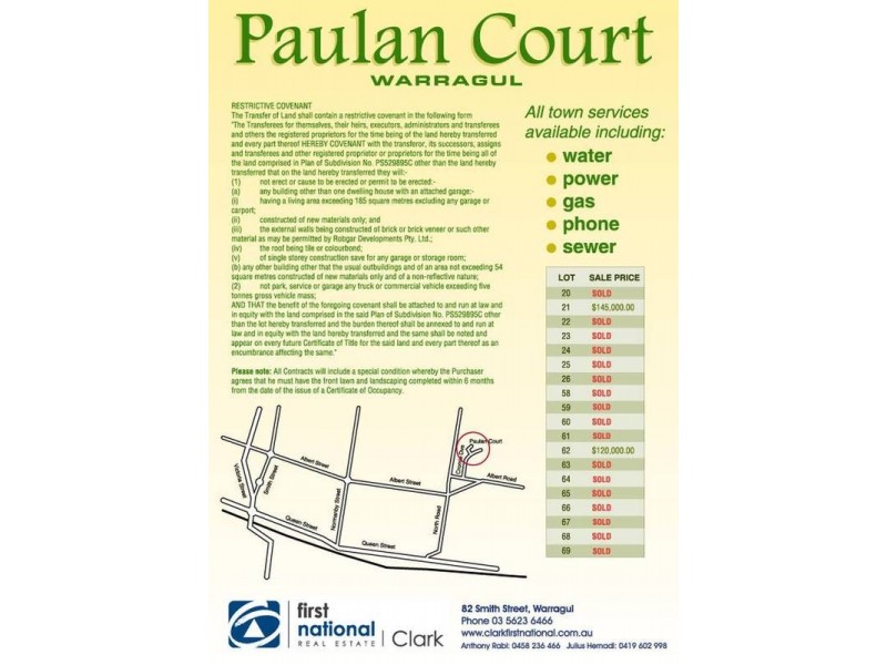 Lot 62,  Paulan Court, Warragul VIC 3820