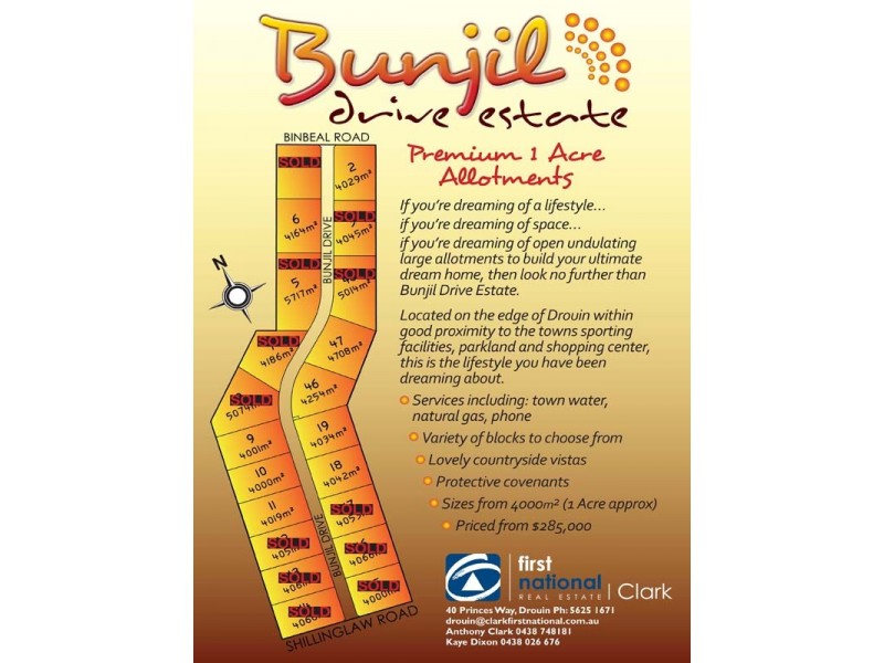 Bunjil Drive, Drouin VIC 3818