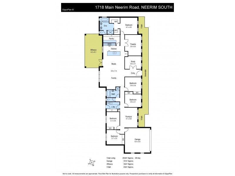 1718 Main Neerim Road, Neerim South VIC 3831 Floorplan