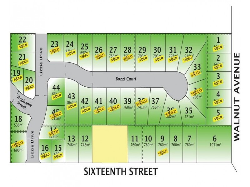 Lot 1-45,  Bozzi Heights, Mildura VIC 3500