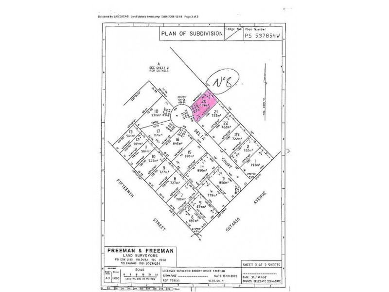 Lot 20, 8 Delta Court, Mildura VIC 3500