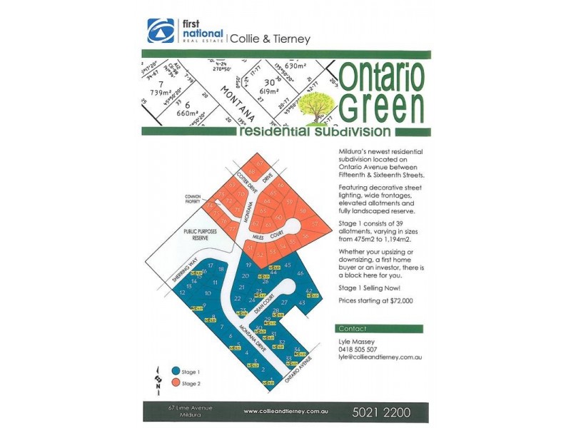 Lots 1-46 Ontario Green, Mildura VIC 3500