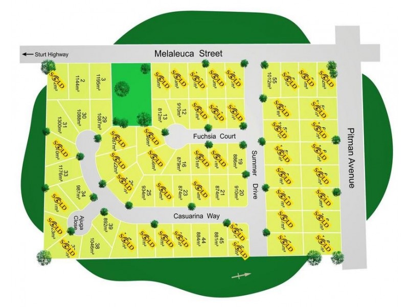 Lot 1-65,  Melaleuca Heights, Buronga NSW 2739