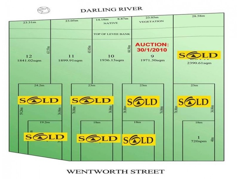 Lot 1-12,  Wentworth Street, Wentworth NSW 2648