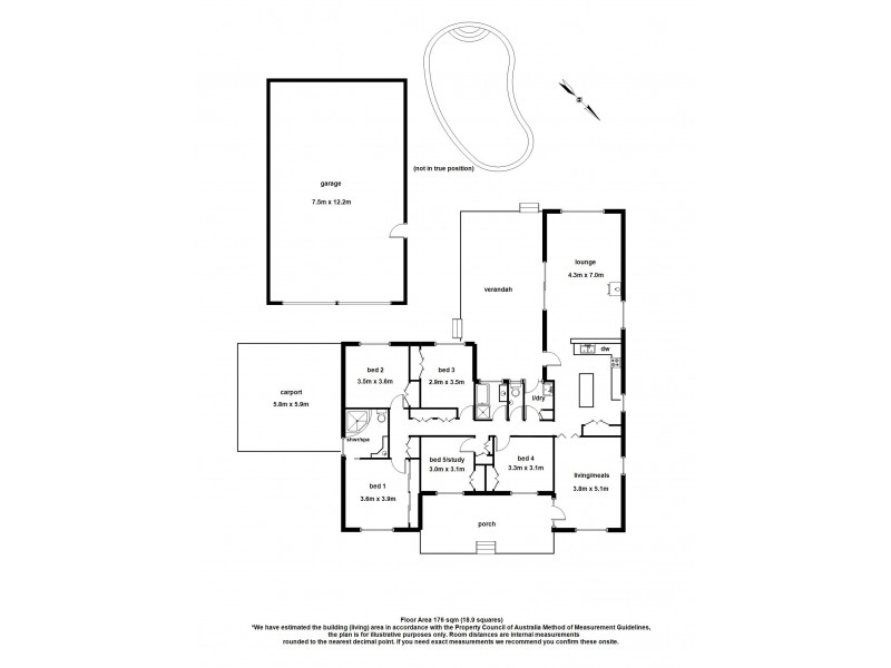80 Kenilworth Avenue, Beaconsfield VIC 3807 Floorplan