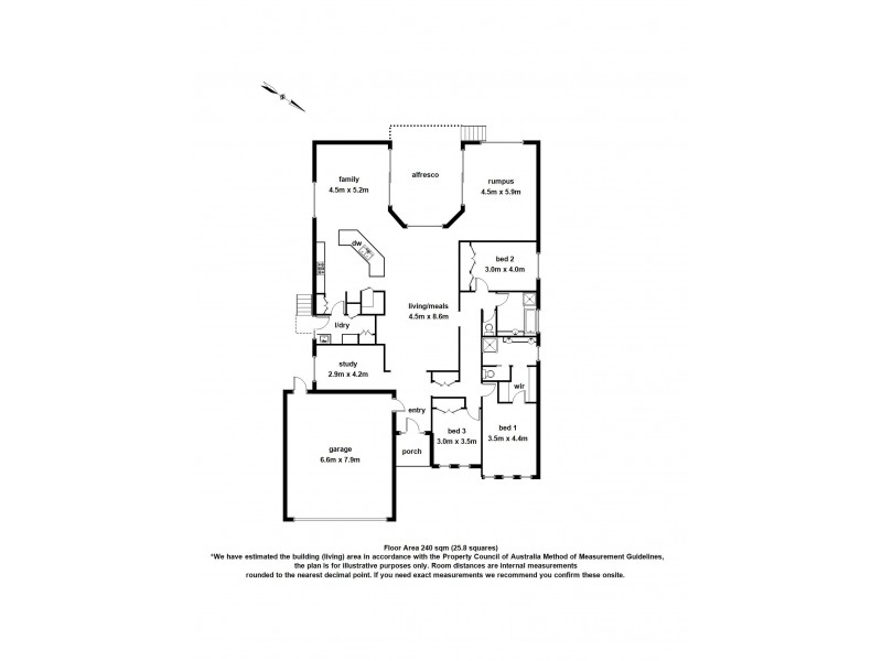 61 Whistler Drive, Berwick VIC 3806 Floorplan
