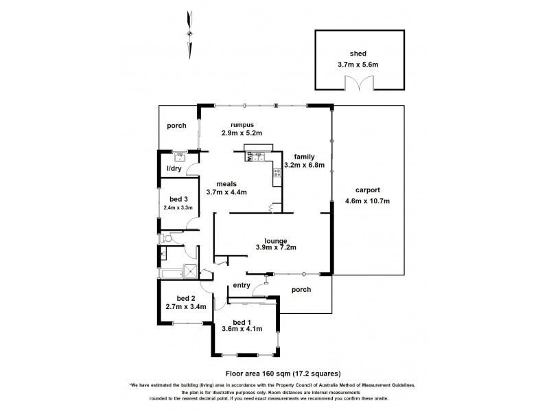 7 Monaro Crescent, Narre Warren VIC 3805 Floorplan