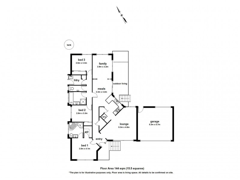 16 Anthony Court, Hallam VIC 3803 Floorplan