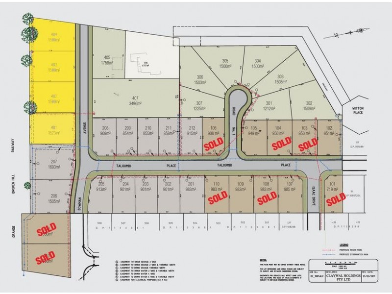Lot 401 to 404, – Bowman Avenue, Orange NSW 2800