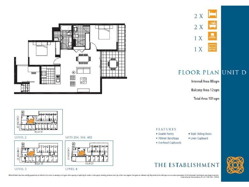 402/1 Ella Street, Newstead QLD 4006