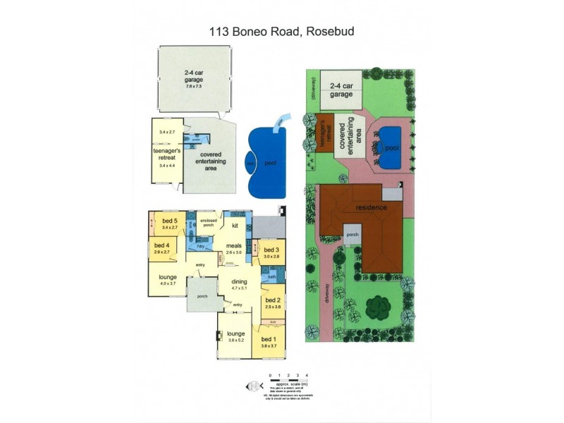 113 Boneo Road, Rosebud VIC 3939 Floorplan