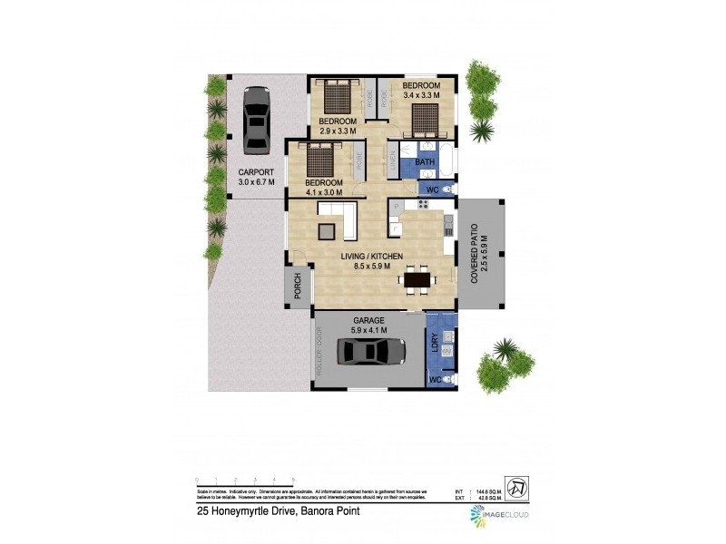 25 Honeymyrtle Drive, Banora Point NSW 2486 Floorplan
