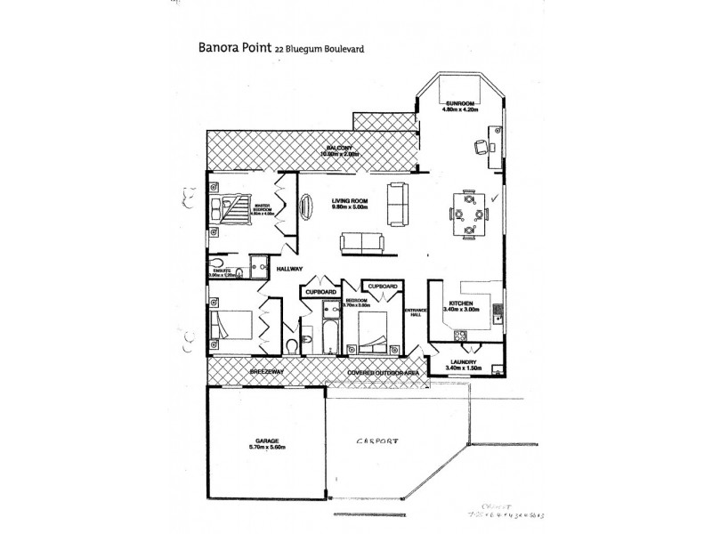 22 Bluegum Blvd, Banora Point NSW 2486 Floorplan
