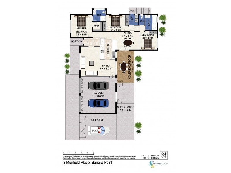 8 Muirfield Place, Banora Point NSW 2486 Floorplan