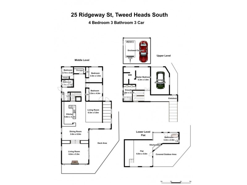25 Ridgeway Street, Tweed Heads South NSW 2486 Floorplan