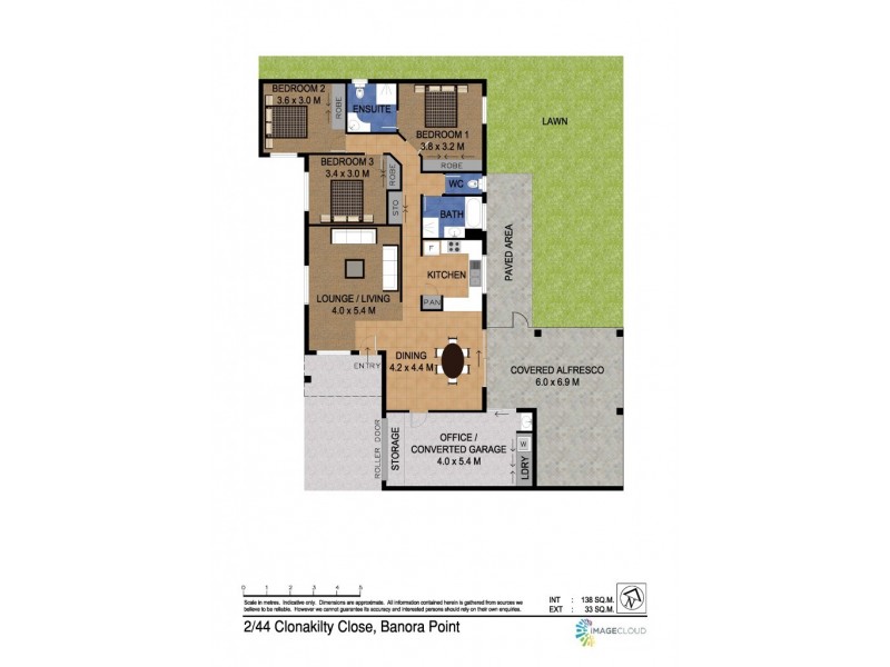 2/44 Clonakilty Close, Banora Point NSW 2486 Floorplan