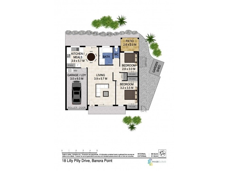 18 Lillypilly Drive, Banora Point NSW 2486 Floorplan