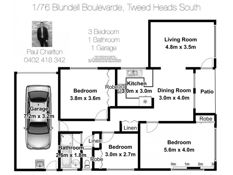 1/76 Blundell Blvd, Tweed Heads South NSW 2486 Floorplan