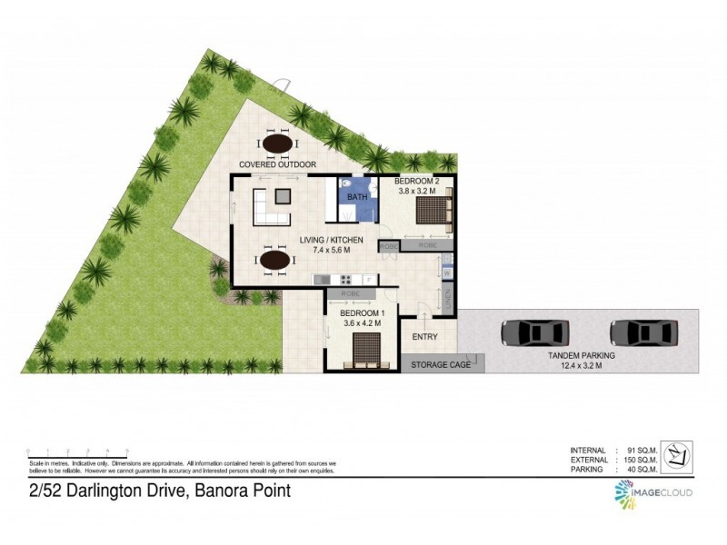 2/52 Darlington Drive, Banora Point NSW 2486 Floorplan