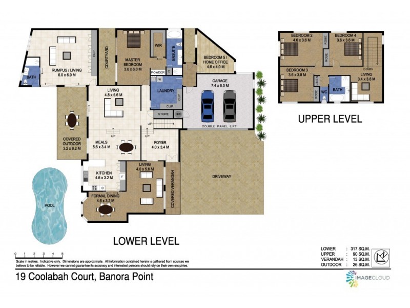 17 Coolabah Ct, Banora Point NSW 2486 Floorplan
