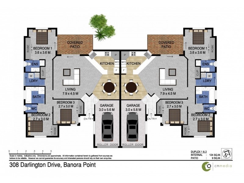 308 Darlington Drive, Banora Point NSW 2486 Floorplan