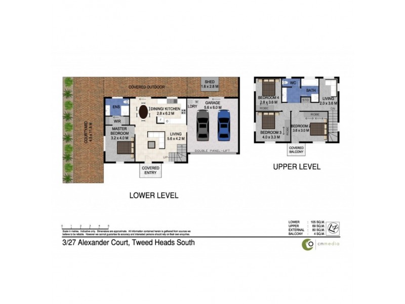 3/27 Alexander Court, Tweed Heads South NSW 2486 Floorplan