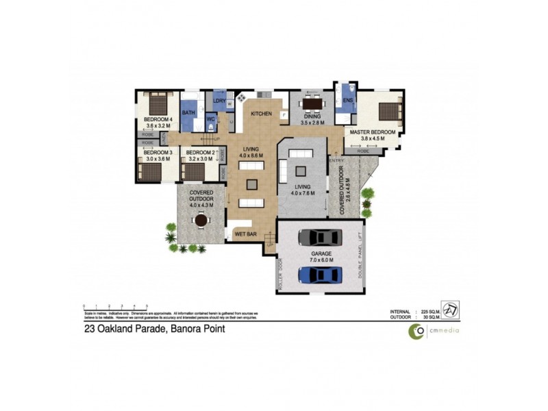 23 Oakland Parade, Banora Point NSW 2486 Floorplan