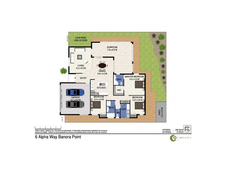 6 Alpha Way, Banora Point NSW 2486 Floorplan