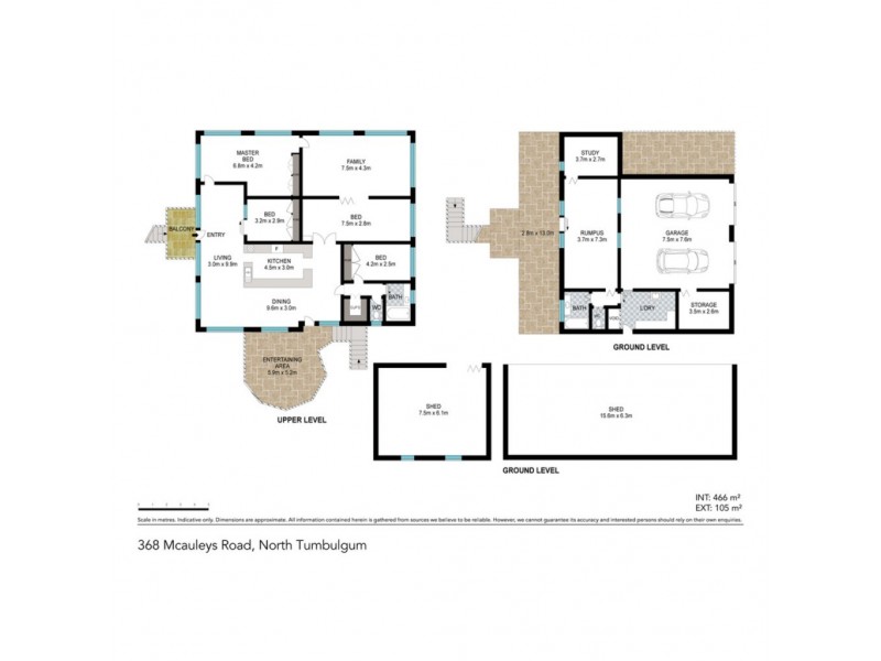 368 Mcauleys Road, North Tumbulgum NSW 2490 Floorplan