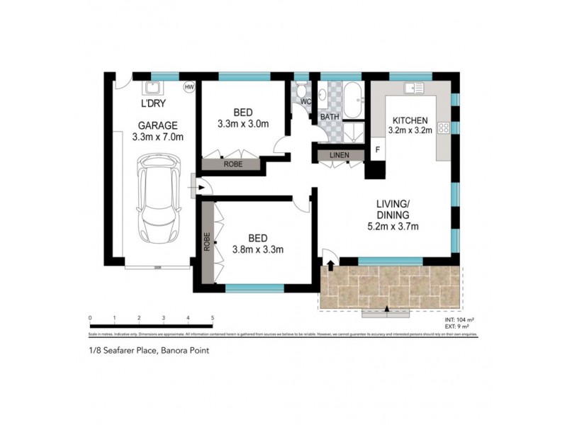 1/8 Seafarer Place, Banora Point NSW 2486 Floorplan