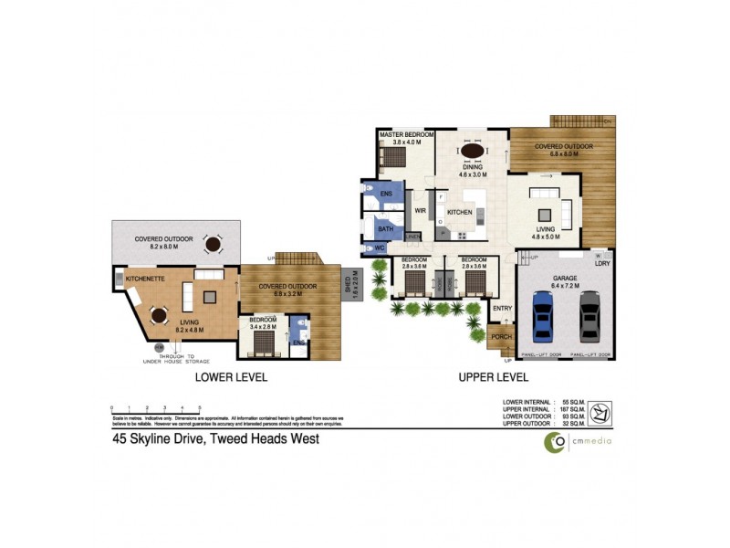 45 Skyline Drive, Tweed Heads West NSW 2485 Floorplan