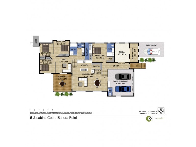 5 Jacabina Court, Banora Point NSW 2486 Floorplan