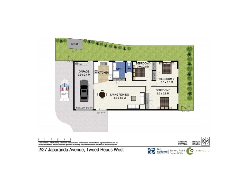 2/27 Jacaranda Avenue, Tweed Heads West NSW 2485 Floorplan