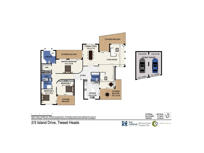 2/3 Island Drive, Tweed Heads NSW 2485 Floorplan