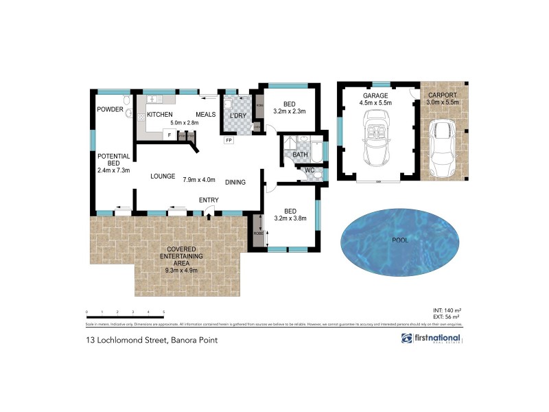 13 Lochlomond Drive, Banora Point NSW 2486 Floorplan