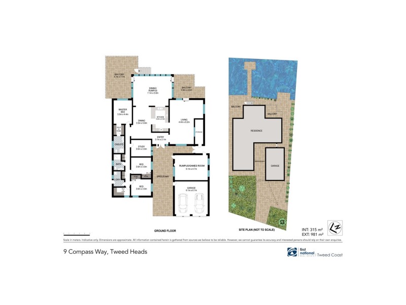 9 Compass Way, Tweed Heads NSW 2485 Floorplan