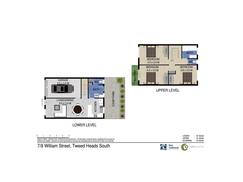 7/9 William Street, Tweed Heads South NSW 2486 Floorplan