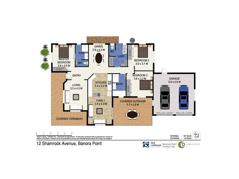 12 Shamrock Avenue, Banora Point NSW 2486 Floorplan