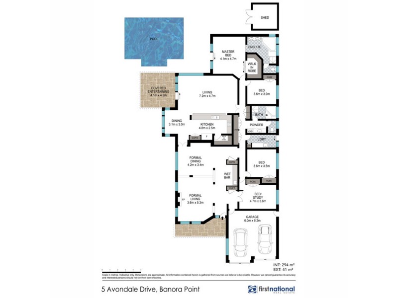5 Avondale Drive, Banora Point NSW 2486 Floorplan